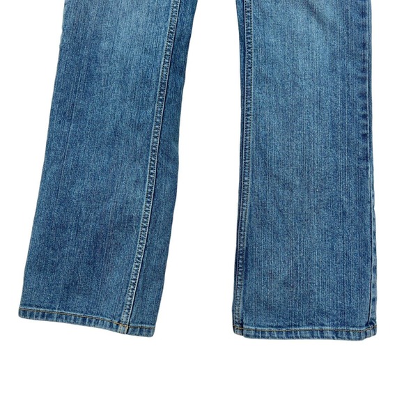 ROUTE 66 Women's Low Rise Boot Cut Blue Denim Jeans Size 6 Average (W29"xL31") - Picture 8 of 11